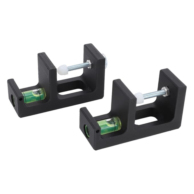 2 STUKS Boogschieten Tuning Niveau PE IJzer Multifunctioneel Derde As Boogpees Waterpas Kit voor
