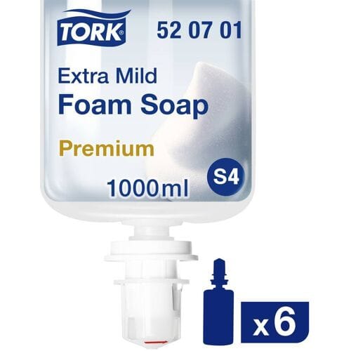 TORK Extra Mild 520701 Schuimzeep 1 l 6 stuk(s)