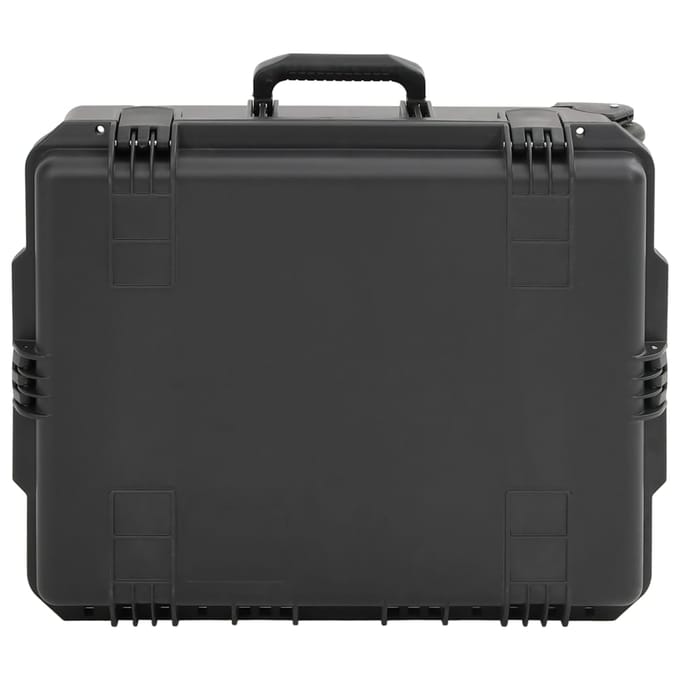 vidaXL - Flightcase - draagbaar - 62,5x50x28,5 - cm - PP - zwart