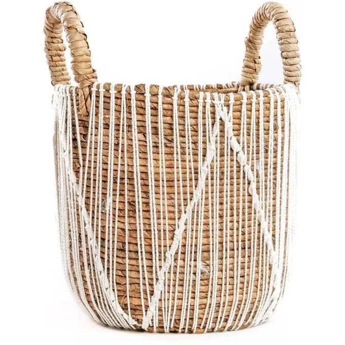 Macramé mand Kruis | Bazar Bizar