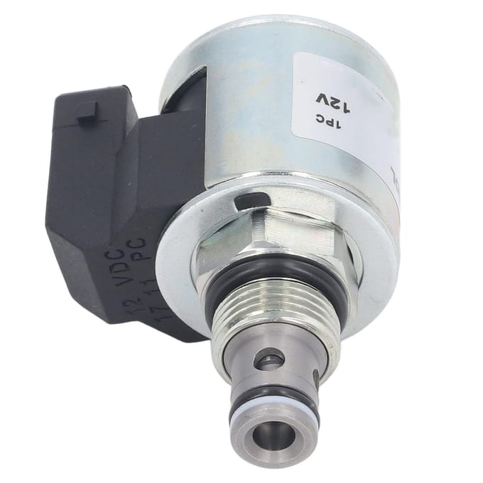 12V Graafmachine Solenoïdeklep Snelle Reactie Energiebesparend 6401312 Solenoïdeklep Vervanging voor JCB Graaflaadmachine 3CX 4CX 4C