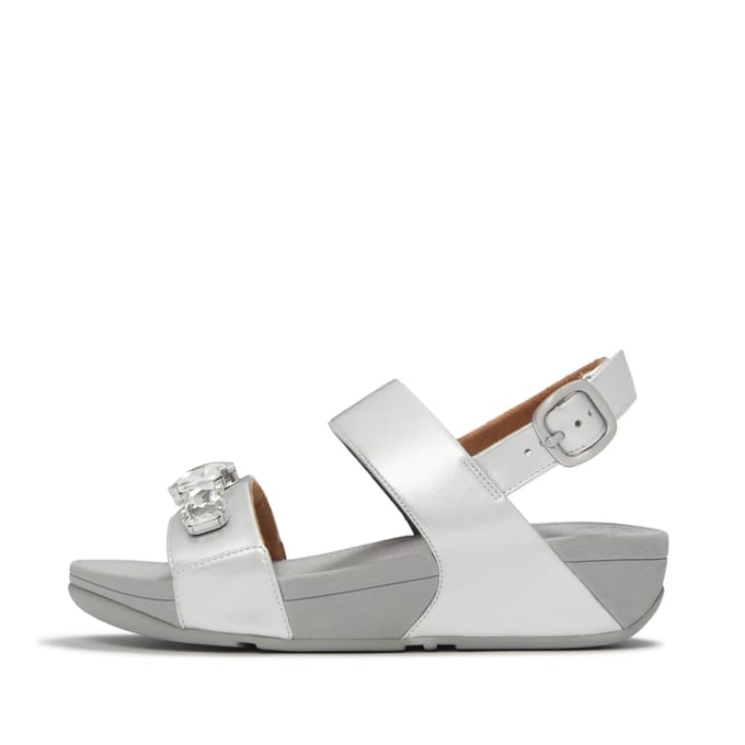 FitFlop Lulu ultra-jewel metallic back-strap sandals