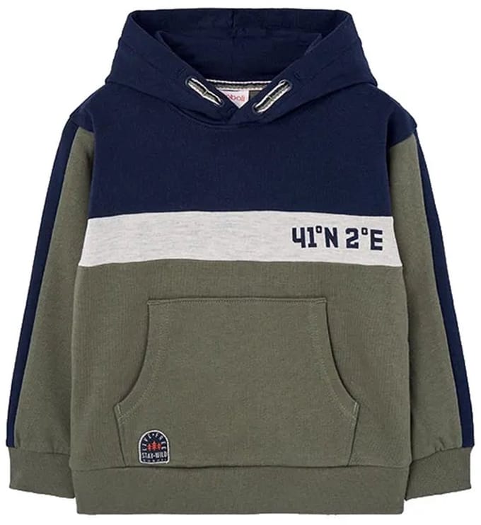 Boboli Fleece Sweatshirt Groen 6 Years Jongen