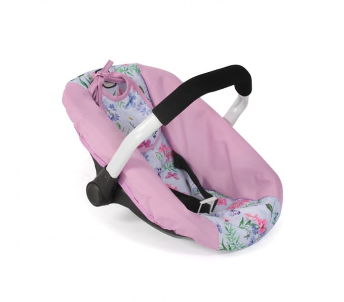 Bayer Chic 2000 Poppen Autozitje - Maxi Cosi stijl - Flowers - tot 50 cm