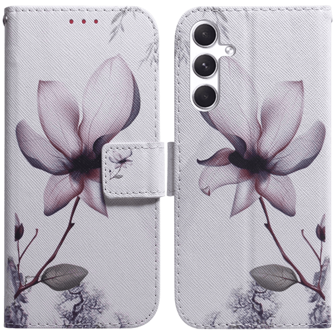 Mocaa Samsung Galaxy S25 Plus Floral Bookcase Hoesje Meerkleurig