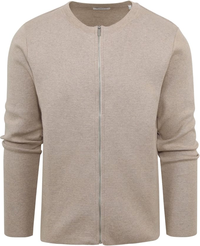 KnowledgeCotton Apparel Vest Beige - Maat XL - Heren