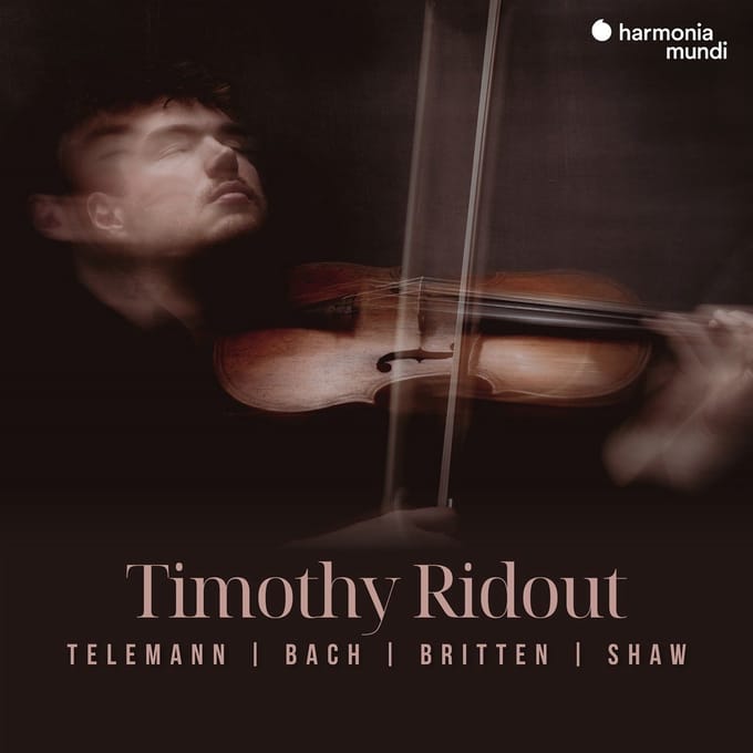 Timothy Ridout - Telemann / Bach / Britten / Shaw (CD)