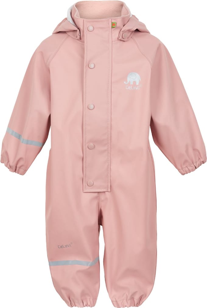CeLaVi - Regenoverall voor kinderen - Misty Rose - maat 110cm
