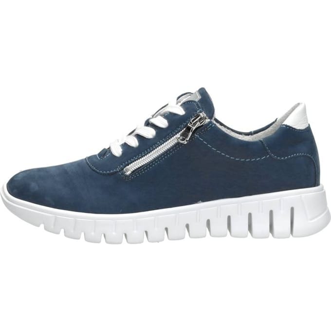 Waldlaufer H-Birdy Veterschoenen Laag - blauw - Maat 42