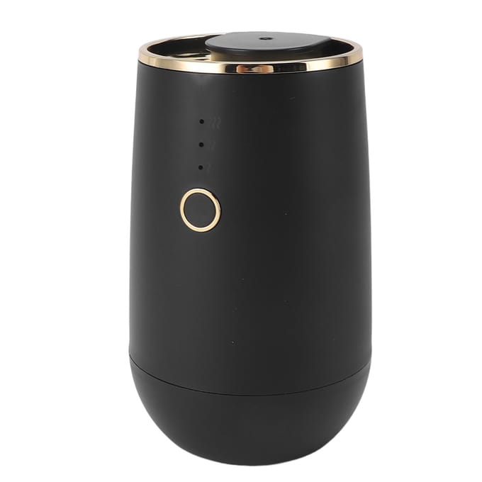 Auto Aromaverspreider Compact Veelzijdig Desktop Essentiële Olie Diffuser Luchtverfrisser voor Voertuig Thuis zwart