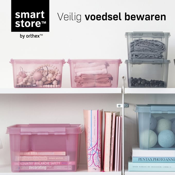 SmartStore - Colour 14 Opbergbox 14 liter - Polypropyleen - Grijs