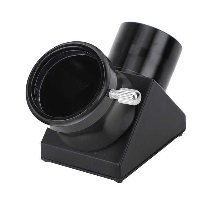 1,25 inch 90 graden Zwarte Rechtopstaand Beeld Lens Astronomische Telescoop Universele Accessoires black