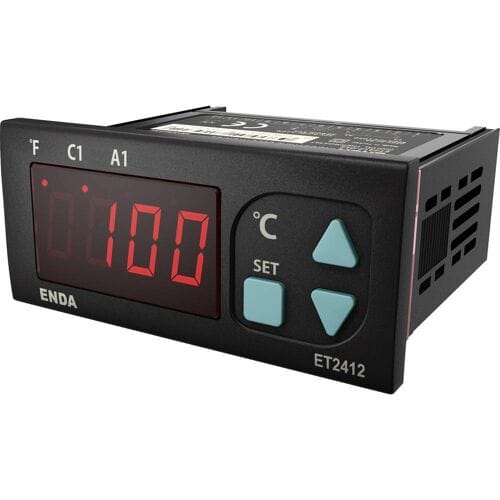 Enda Tweestandenregelaar Temperatuurregelaar NTC -60 tot 150 °C (l x b x h) 61 x 77 x 35 mm