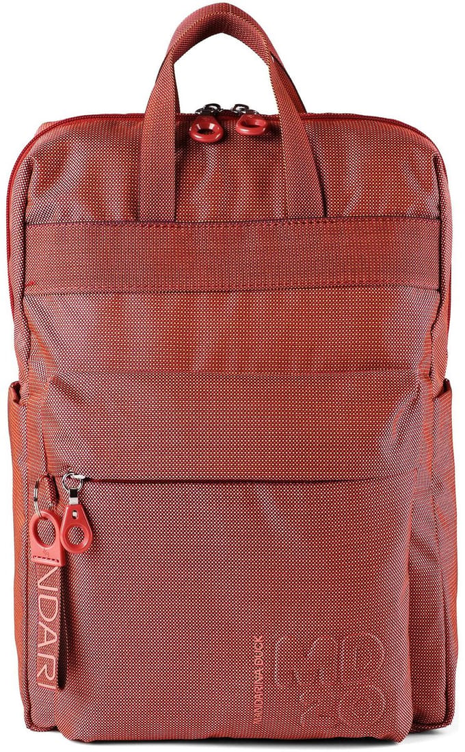 MANDARINA DUCK rugzak met laptopvak MD20 Backpack Pecan Nut lichtrood