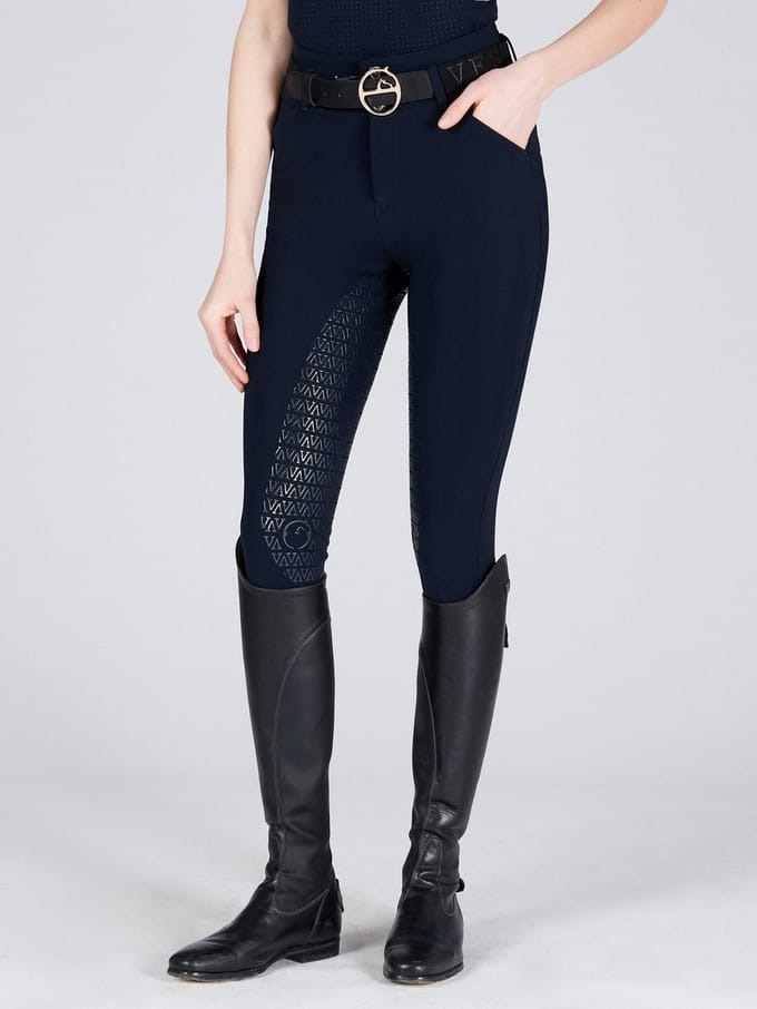 Vestrum Molveno TK Full Grip Rijbroek Dames M Navy