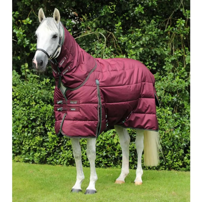 Paardendeken met halsbedekking Premier Equine Hydra 350g