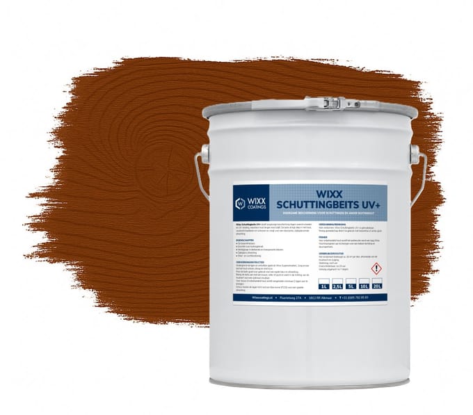 Wixx Schuttingbeits UV+ - 10L - Teak