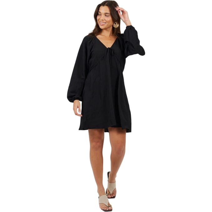 Brave Soul Dames/Dames A-lijn Mini Jurk (Zwart)
