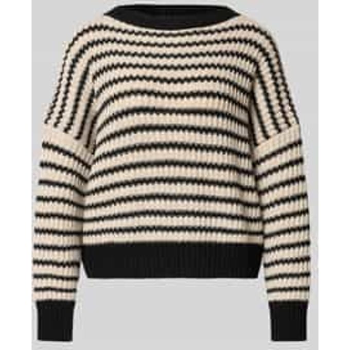 Oversized gebreide pullover van zuivere wol, model 'EZOR'