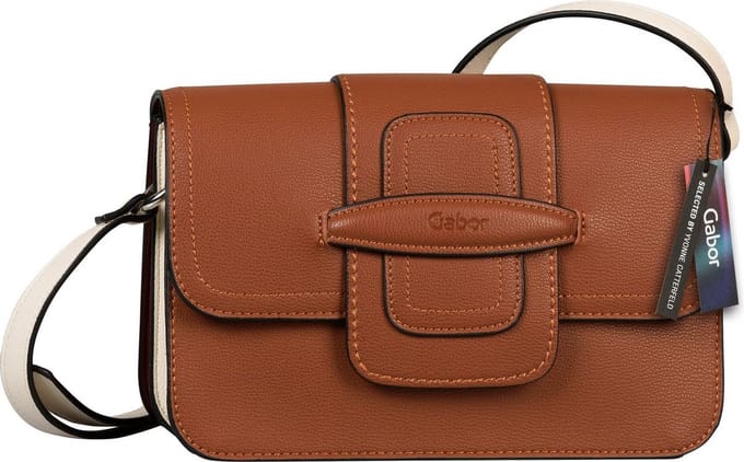 Gabor Schoudertas Anouk Flap Bag Mixed Cognac Bruine