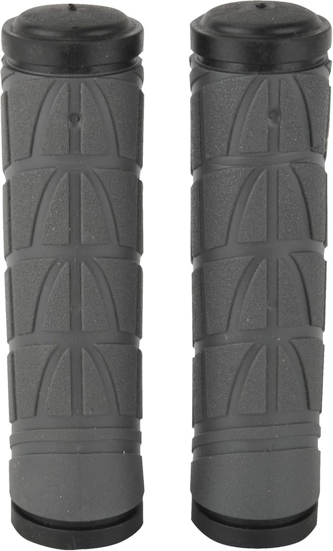 Ergonomische Fiets Handvatten Grijs/Zwart - Comfortabele Stuurdoppen