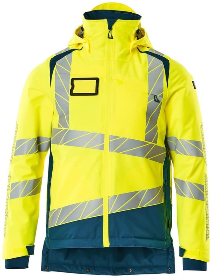 Mascot Accelerate Safe Winterjas 19335-231 - hi-vis geel/donkerpetrol - 3XL