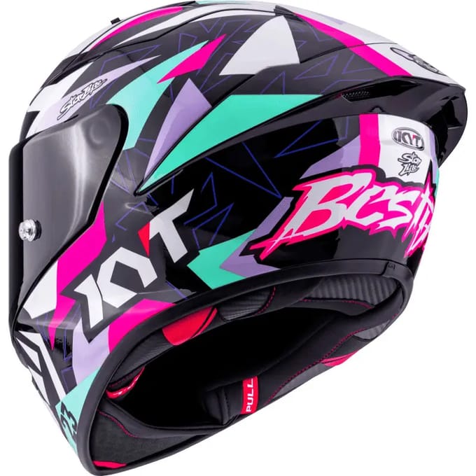 Volle motorhelm Kyt KX-1 Race GP FIM