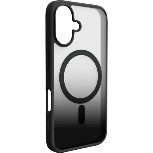Puro Gradient TPU MagSafe Compatible Case for iPhone 17 - Black