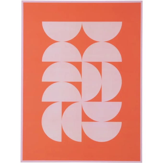 Wanddecoratie Present Time Geometric