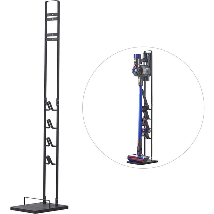 Vacuümstandaard compatibel met Dyson opslagstandaardhouder voor V6 V7 V8 V10 V11 handheld draadloos zwart