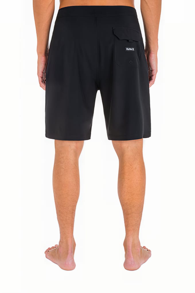 Hurley One And Only Solid 20 Boardshort Black Maat: 36 | Zwembroeken Outlet | Heren | Zwart