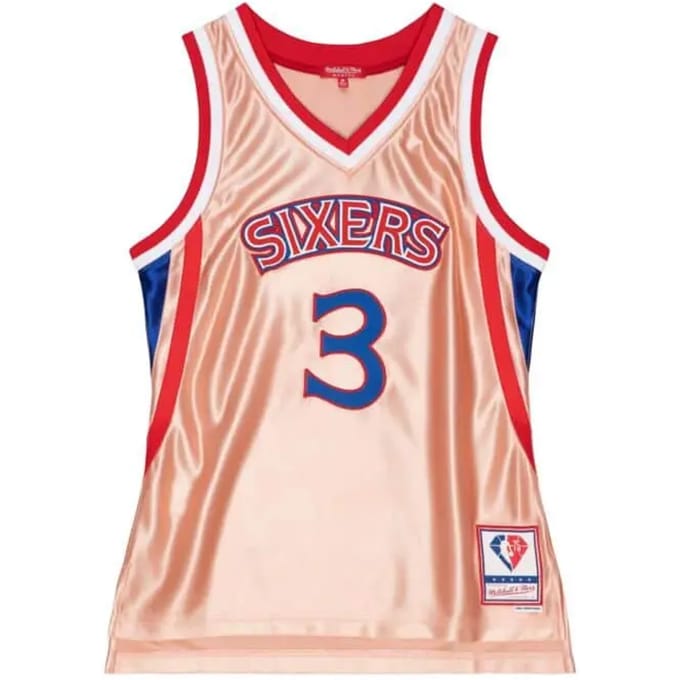 Vrouwen NBA Philadelphia 76ers shirt Allen Iverson