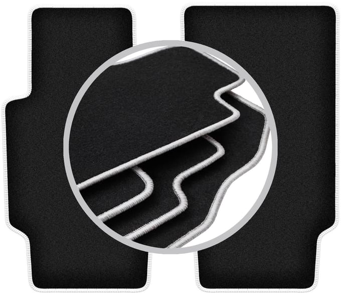 CARLUX-SILVER automatten voor: BMW Z8 0 (2000-2003)