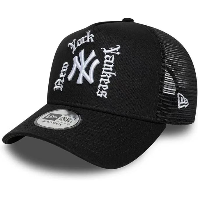 New Era Trucker Trucker Unisex - Zwart - One Size