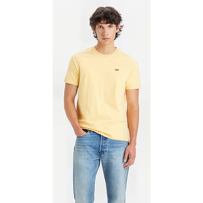 Levi's Ss Basic T-shirt Beige Größe: S | Basic T-Shirts Outlet | Herren | Braun
