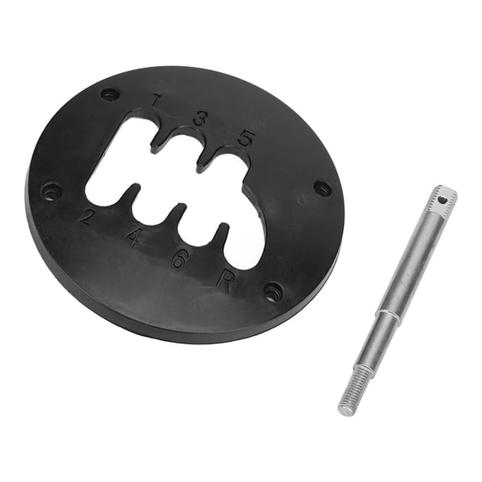Schakelplaat Mod Professionele Short Shifter Middenplaat Mod met 95mm Hendel voor Thrustmaster TH8A Schakel Accessoires black