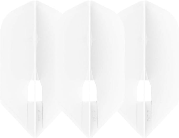 Dart Flights Slim Wit Robuust Pro Kwaliteit met Optimale Aerodynamica
