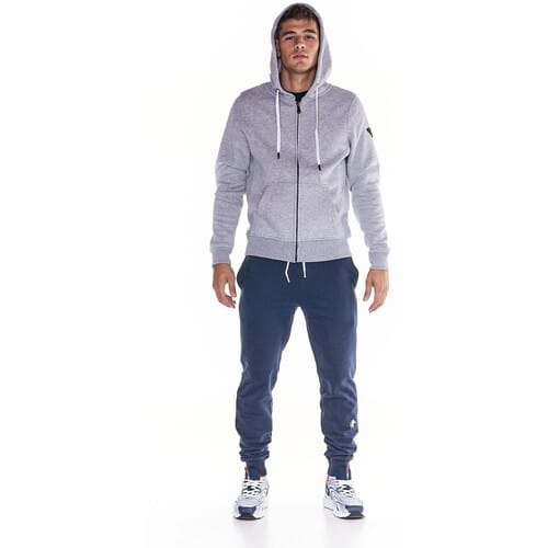 Fleece Jack Leone 1947 Man Hoody Full Zip Heavy Basic