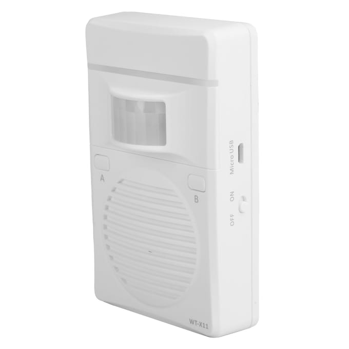 WT‑X11 Détecteur à Capteur Rechargeable Rappel Vocal Sonnette Haut-Parleur US Plug gray