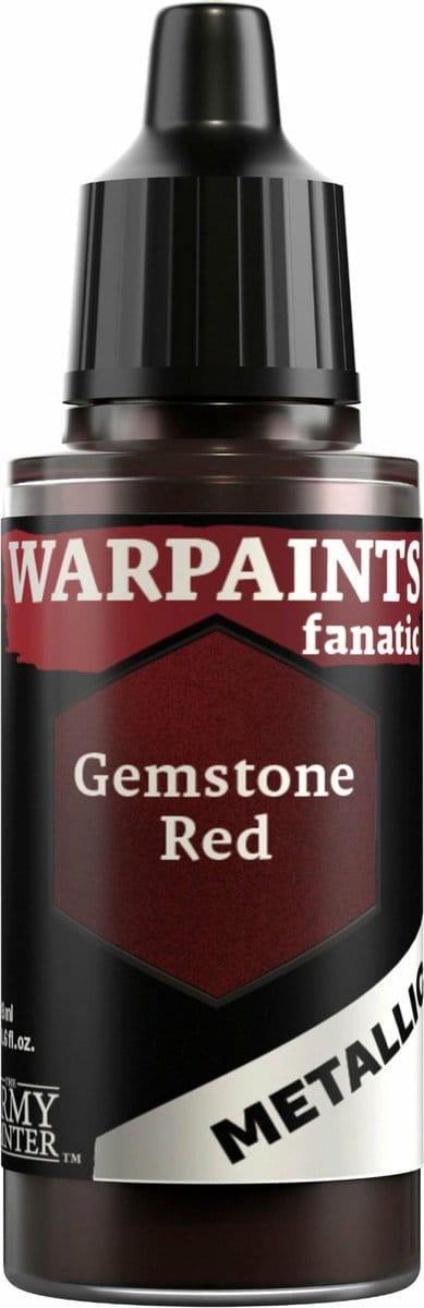 The Army Painter Warpaints Fanatic Metallic: Gemstone Red Verf op waterbasis 1 stuk(s)