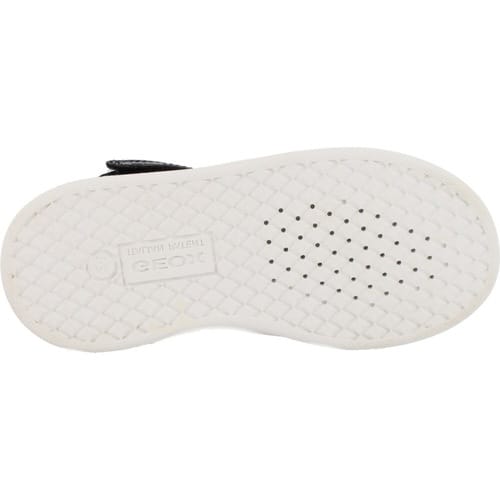 GEOX ECLYPER PEUTER Sneakers - WIT/ZWART - Maat 26