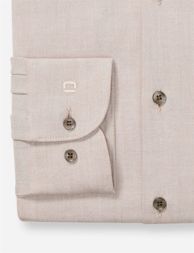 Overhemd olymp Level Five body fit beige