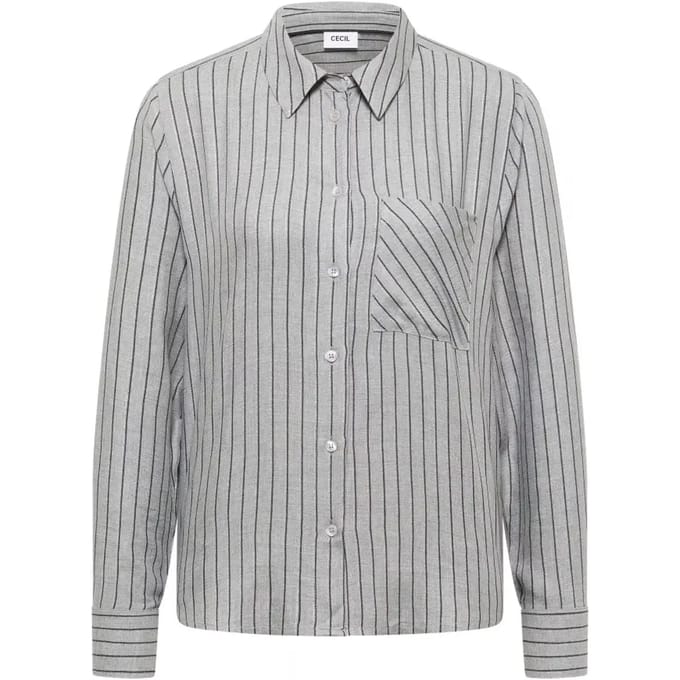 Vrouwenblouse Cecil Flanell