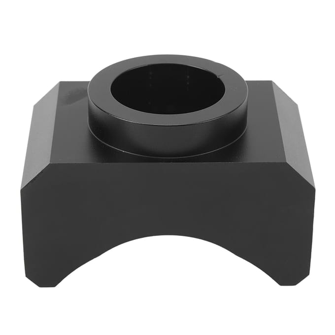 Jack Axle Adapter Lifting Saddle Portable Billet Aluminum Hydraulic Jack Adapter for Bottle Jack Floor Jack Black