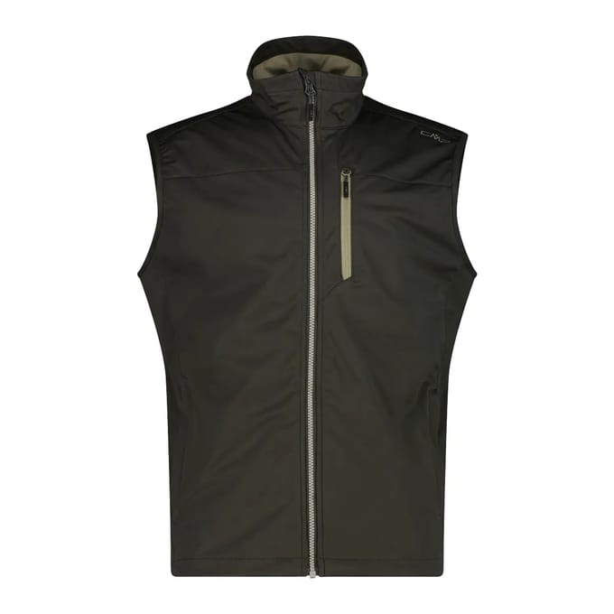 Mouwloos softshell jack CMP