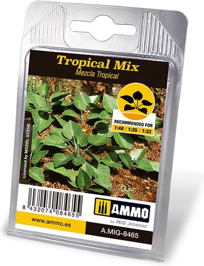 AMMO by Mig Jimenez Modelbouwdecoratie - MIG 8465 Tropical Mix Flowers Kunstgroen