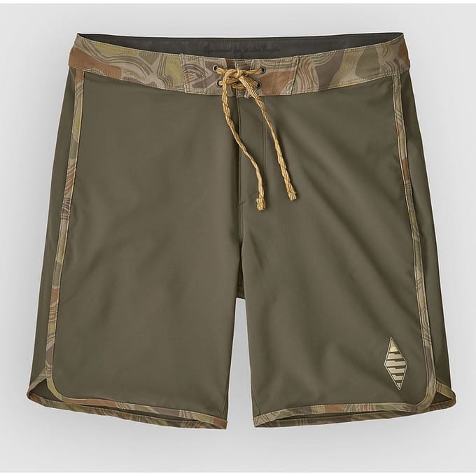 Patagonia Hydropeak Side Shore - 18 In. Boardshorts groen