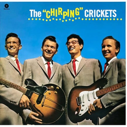 LP Plaat CRICKETS - The  Chirping  Crickets 771850 WaxTime 2013 Europa Rock blue