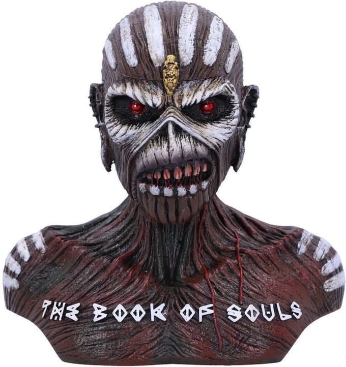 Nemesis Now Iron Maiden - The Book of Souls Bust Box (Small) Decoratieve opbergdoos - Multicolours