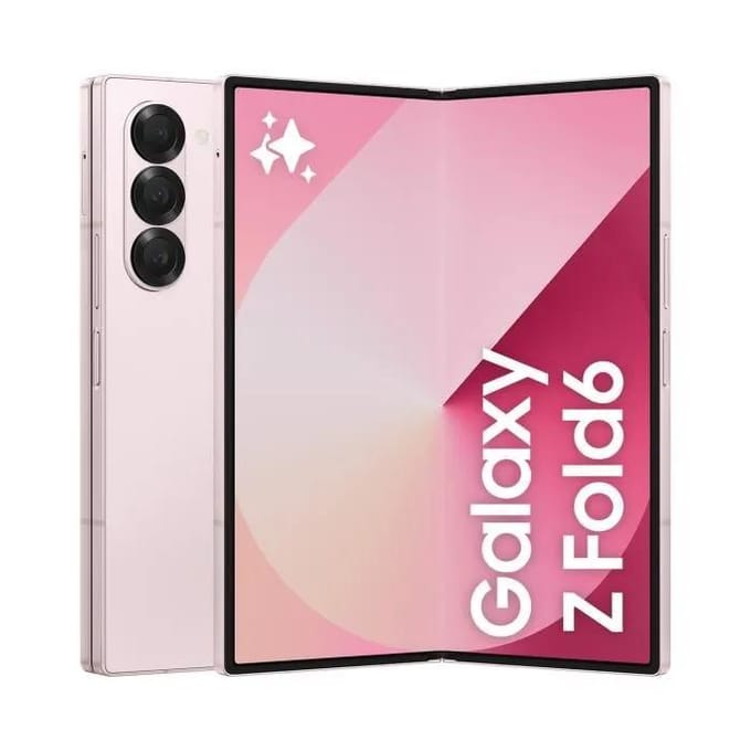 Samsung Galaxy Z Fold6 5G Dual SIM Ontgrendeld Opvouwbare Android Smartphone 512GB roze